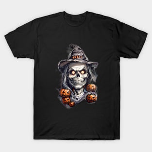 Witch Skull Jack T-Shirt